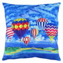 Aberto Design A12601 Cojín de Lujo 43x43 cm, 50% Algodón/50% Poliéster, Relleno de Silicona para Máximo Confort y Decoración Hogareña